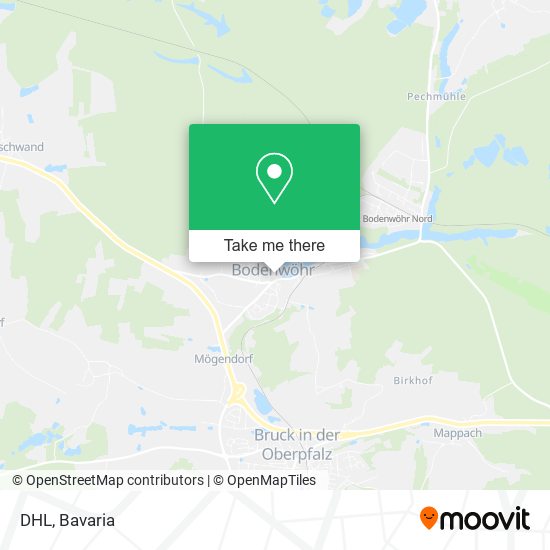 Карта DHL
