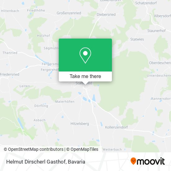 Helmut Dirscherl Gasthof map