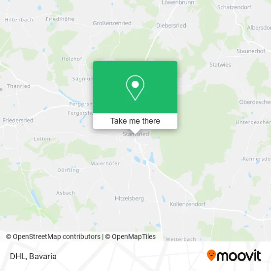 Карта DHL