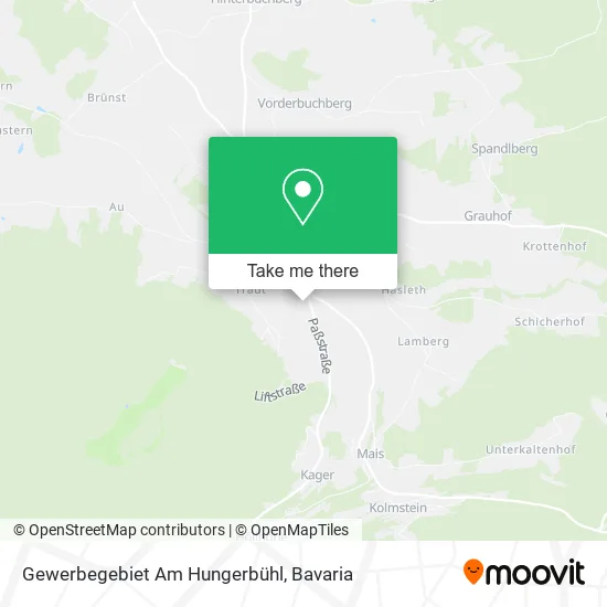 Карта Gewerbegebiet Am Hungerbühl