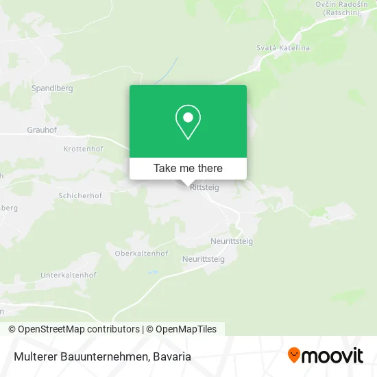 Карта Multerer Bauunternehmen