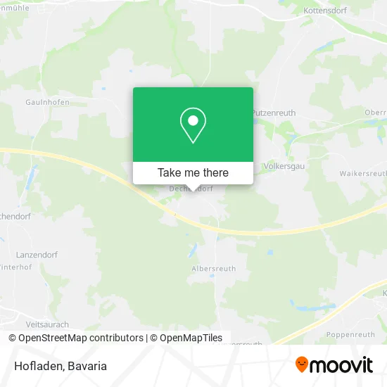 Карта Hofladen