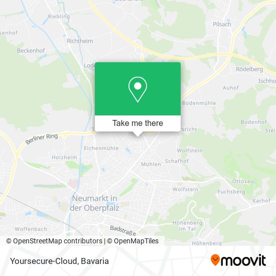 Yoursecure-Cloud map