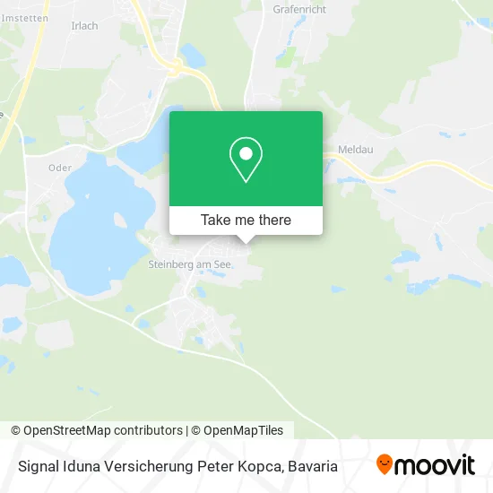 Карта Signal Iduna Versicherung Peter Kopca