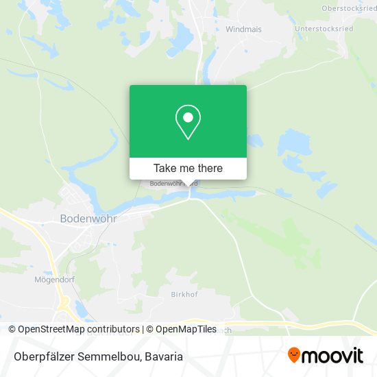 Карта Oberpfälzer Semmelbou