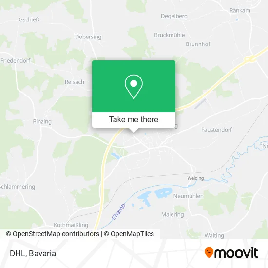 Карта DHL