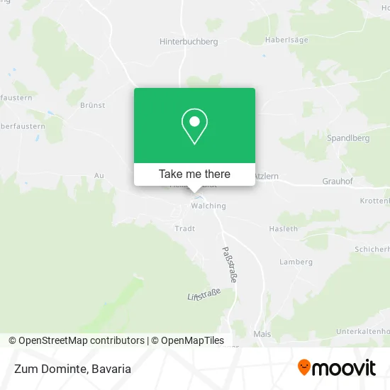 Карта Zum Dominte