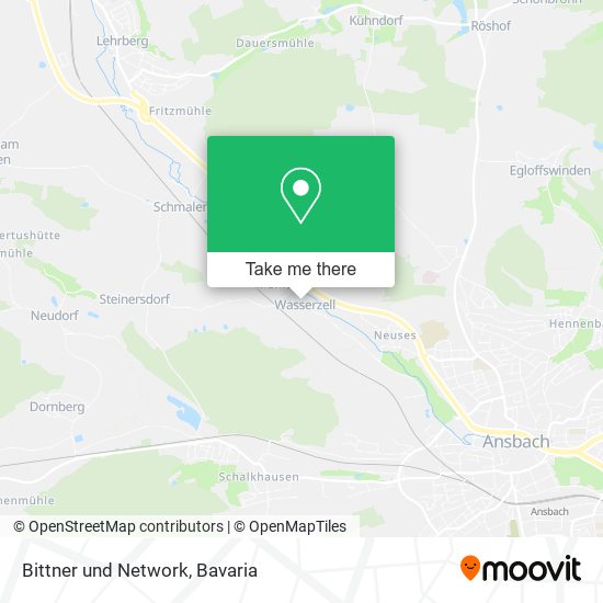 Карта Bittner und Network
