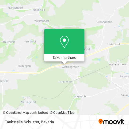 Карта Tankstelle Schuster