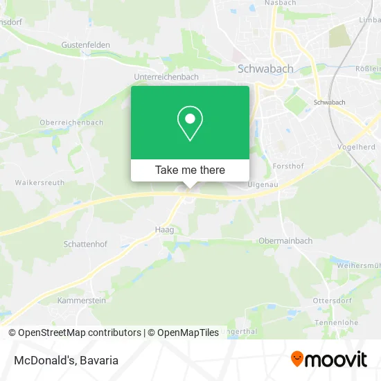 Карта McDonald's