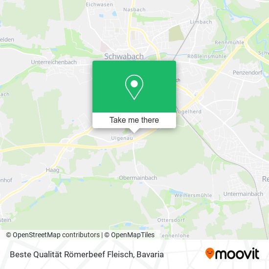 Beste Qualität Römerbeef Fleisch map