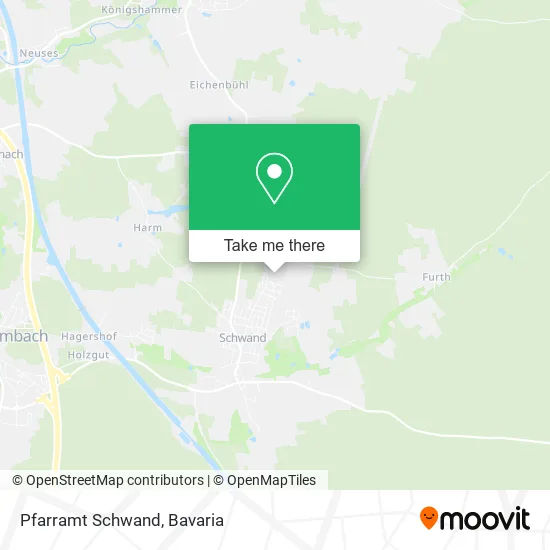 Карта Pfarramt Schwand