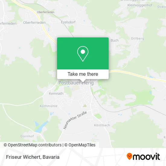Карта Friseur Wichert