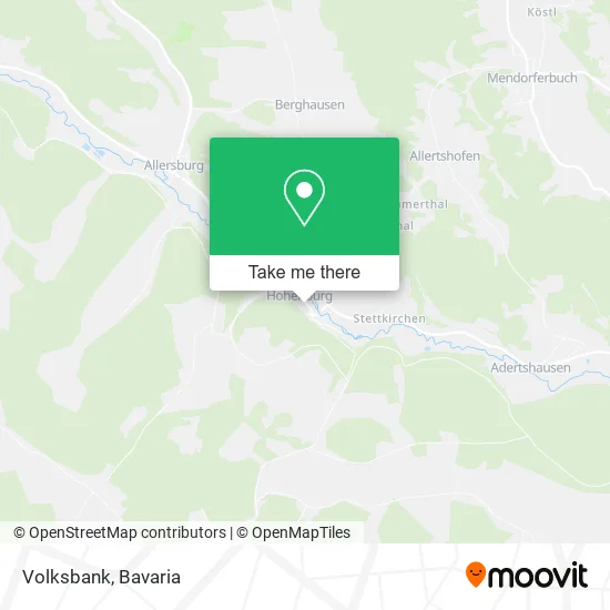 Карта Volksbank