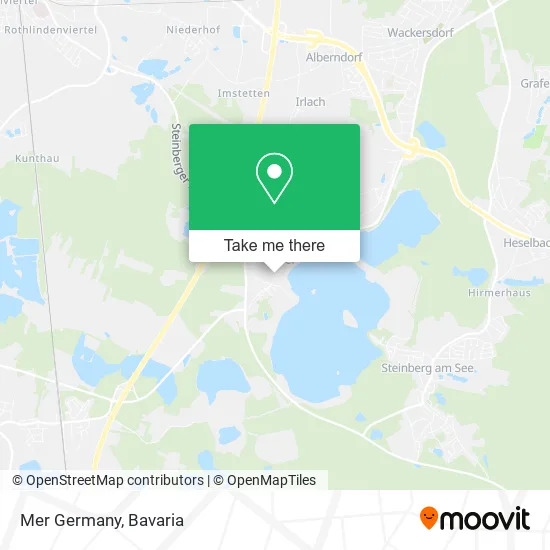 Карта Mer Germany