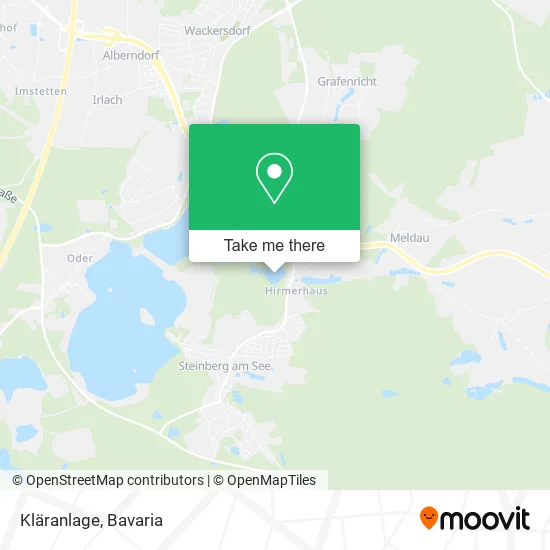 Карта Kläranlage