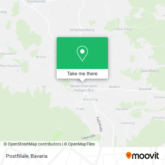 Карта Postfiliale