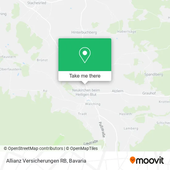 Карта Allianz Versicherungen RB