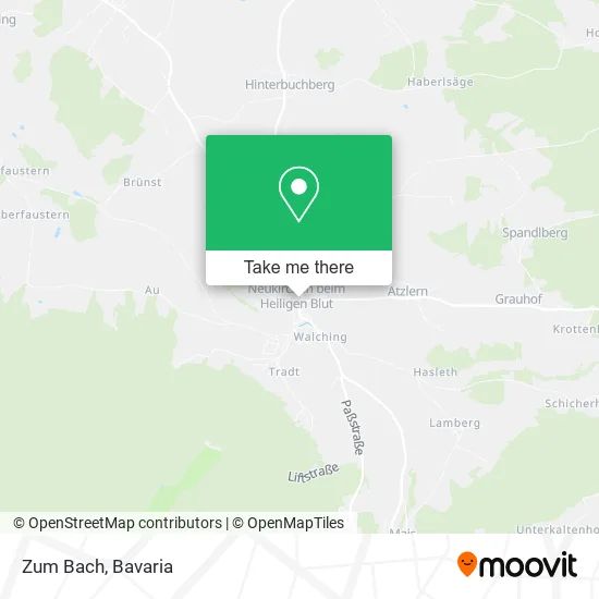 Карта Zum Bach