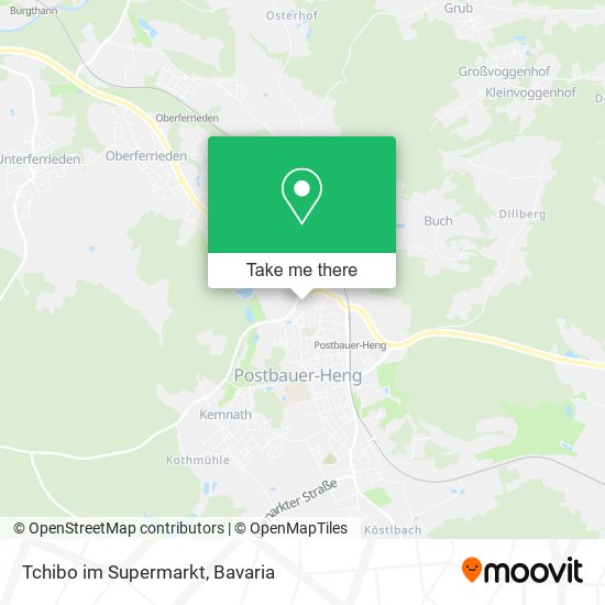 Tchibo im Supermarkt map