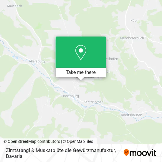 Карта Zimtstangl & Muskatblüte die Gewürzmanufaktur