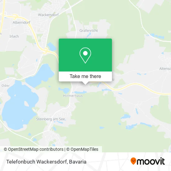 Карта Telefonbuch Wackersdorf