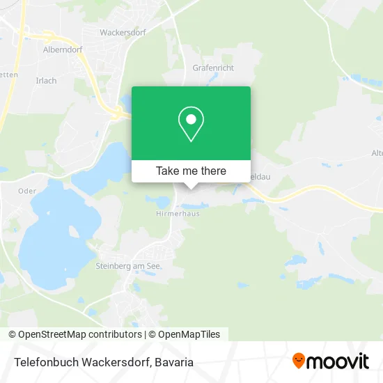 Карта Telefonbuch Wackersdorf