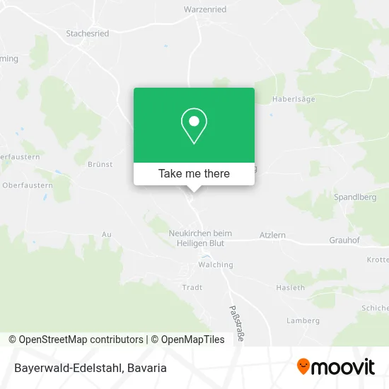 Bayerwald-Edelstahl map