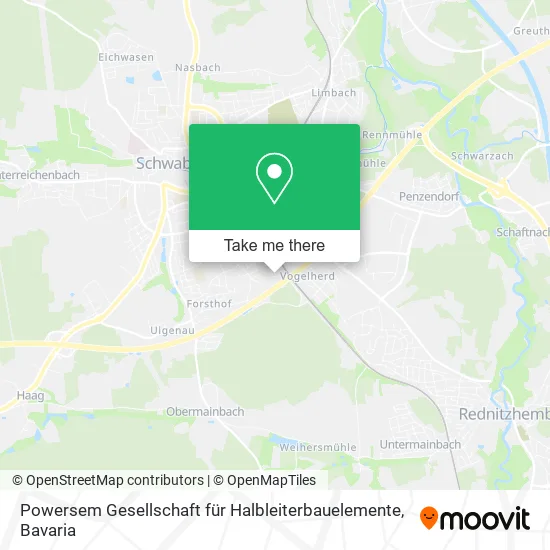 Карта Powersem Gesellschaft für Halbleiterbauelemente