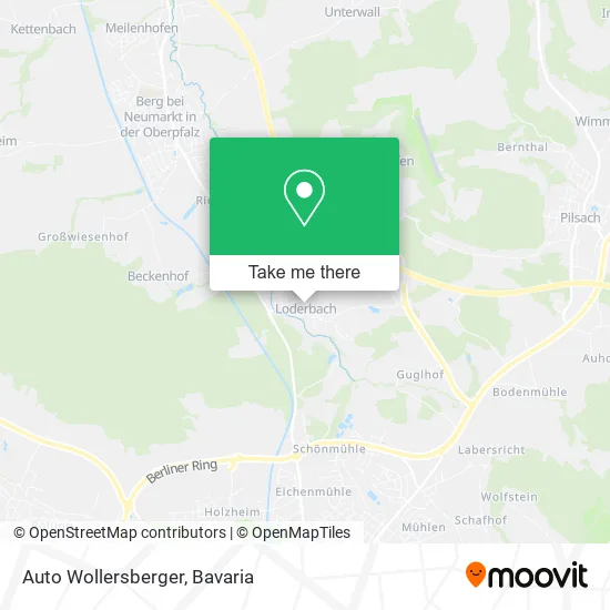 Карта Auto Wollersberger