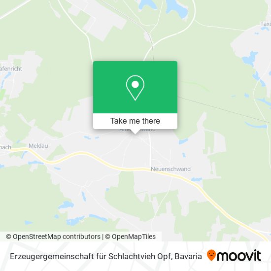 Erzeugergemeinschaft für Schlachtvieh Opf map