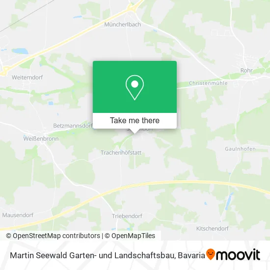 Карта Martin Seewald Garten- und Landschaftsbau