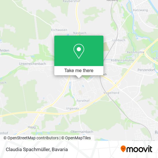 Claudia Spachmüller map