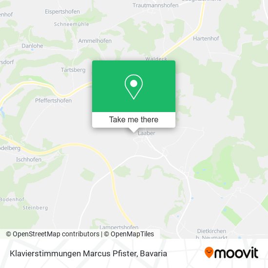 Klavierstimmungen Marcus Pfister map