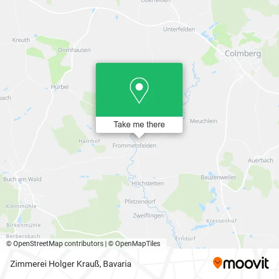 Карта Zimmerei Holger Krauß