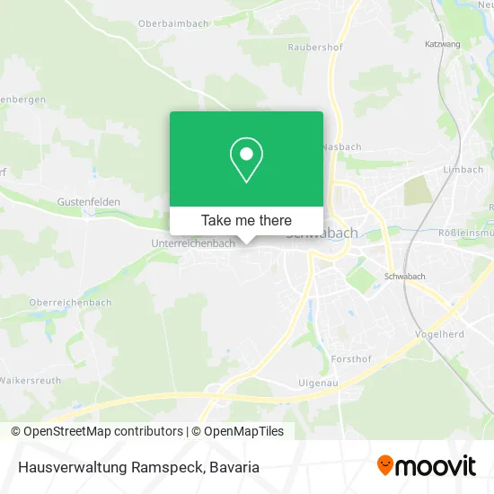 Карта Hausverwaltung Ramspeck