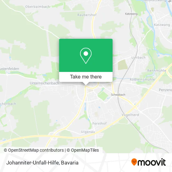 Карта Johanniter-Unfall-Hilfe