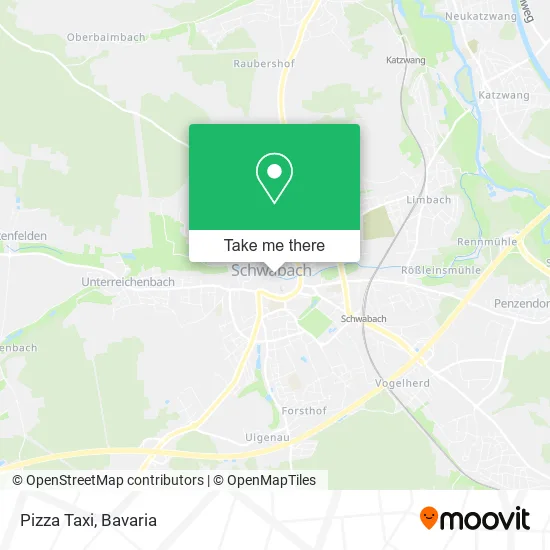 Карта Pizza Taxi