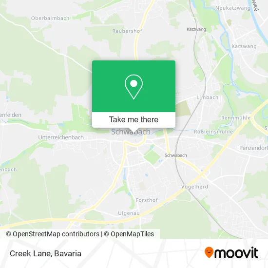 Карта Creek Lane