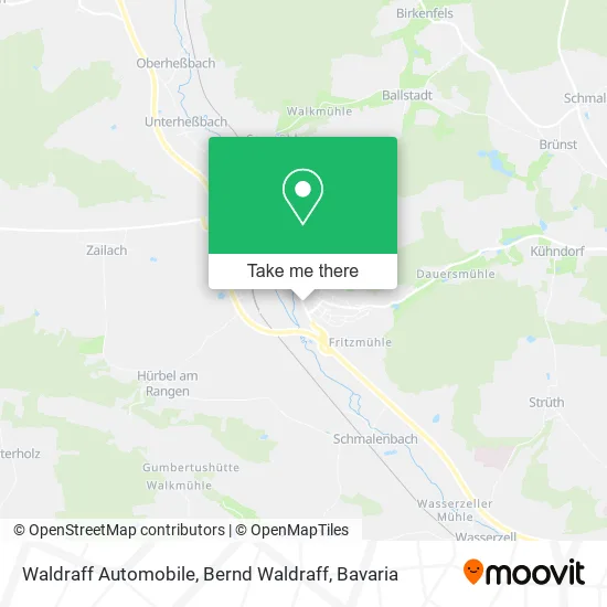 Карта Waldraff Automobile, Bernd Waldraff