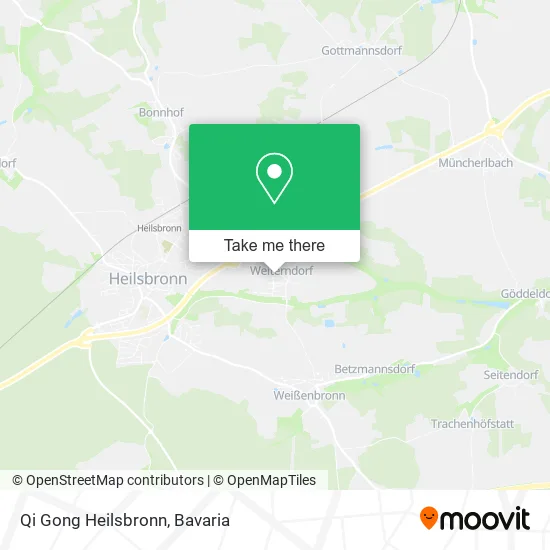 Карта Qi Gong Heilsbronn