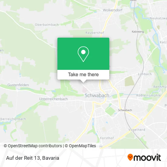 Карта Auf der Reit 13