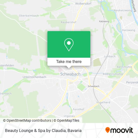 Beauty Lounge & Spa by Claudia map