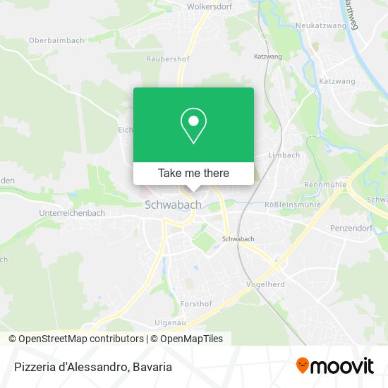Pizzeria d'Alessandro map