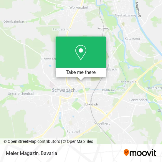 Карта Meier Magazin