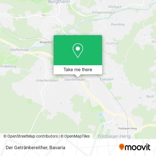 Der Getränkereither map