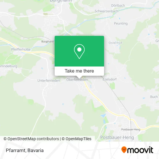Карта Pfarramt