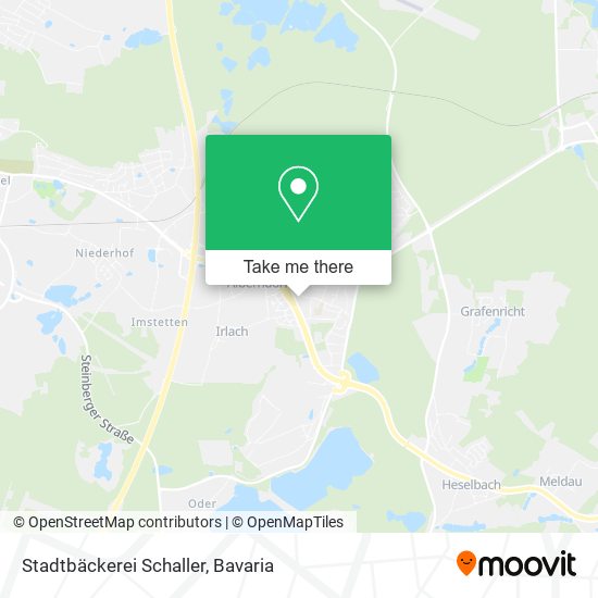 Stadtbäckerei Schaller map