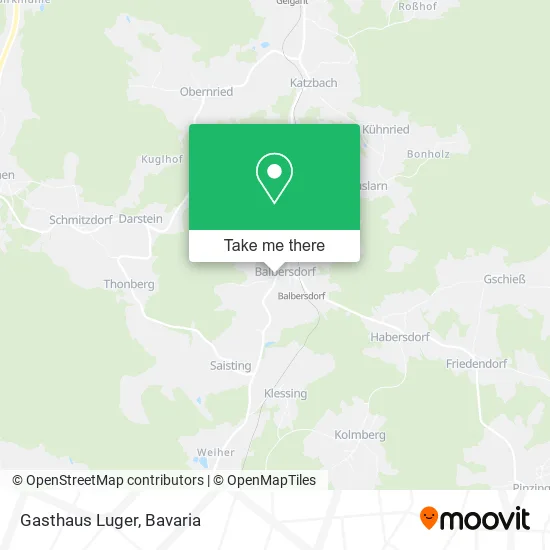 Карта Gasthaus Luger