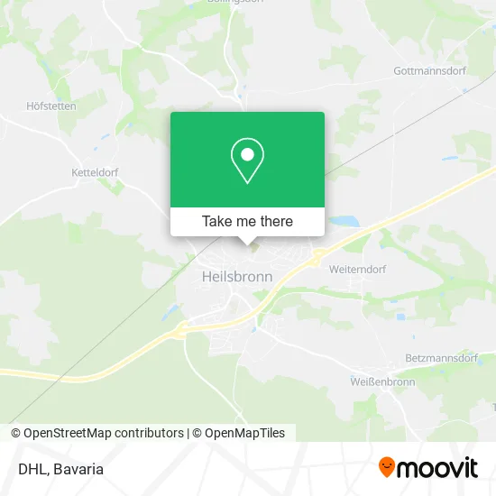 Карта DHL